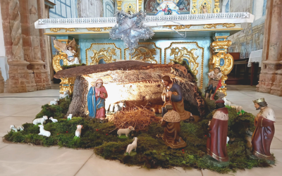 Presépio na igreja Matriz de Alvor