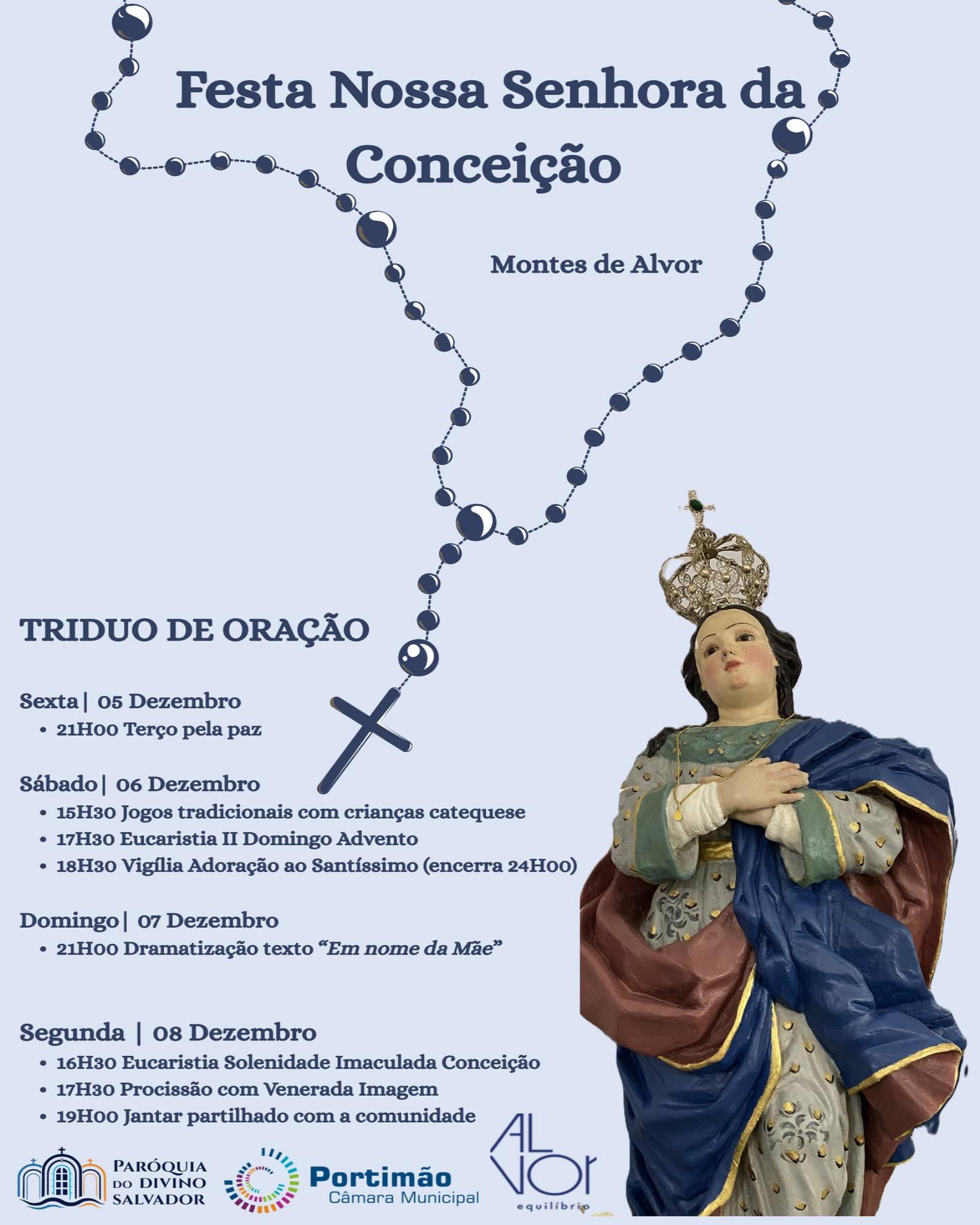 Festa da Nossa Senhora da Conceição PAróquia de Alvor