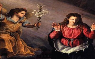 Natal, o anjo e Maria